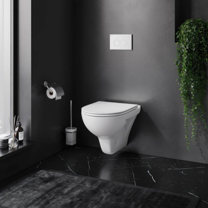 IS70101.901700 Инсталляция с клавишей ProC L Белый глянец. с подвесным унитазом Gem FlashClean с сид м/лифт IS70101.901700 Инсталляция с клавишей ProC L Белый глянец. с подвесным унитазом Gem FlashClean с сид м/лифт