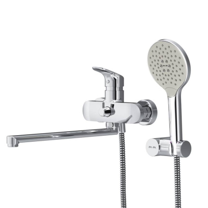 Смеситель Для ванны и душа с длинным изливом c душевым набором F8095000 Like