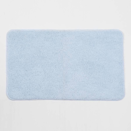 Коврик для ванной комнаты Vils, 75х45х1 см, голубой, BM-1081