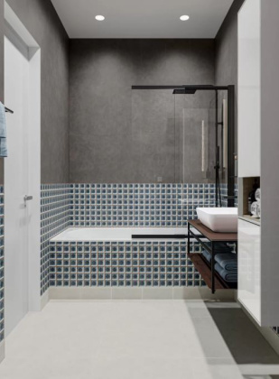 Керамогранит DD172900R Про Чементо серый светлый  (40,2см*40,2см*8мм) (10шт/1,62м2) матовый, м2