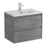 Тумба с раковиной подвесная BelBagno KRAFT 39-70 Bianco Opaco, раковина белая Тумба с раковиной подвесная BelBagno KRAFT 39-70 Bianco Opaco, раковина белая