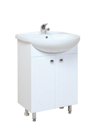 Тумба Onika Канны 50 напольная, белая (ум. Канны 50)