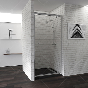 Душевая дверь RGW Passage PA-05 80 04080508-11 профиль Хром стекло прозрачное