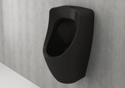 Писсуар подвесной Bocchi Taormina Arch наружный подвод воды 1383-004-0130 матовый черный Писсуар подвесной Bocchi Taormina Arch наружный подвод воды 1383-004-0130 матовый черный