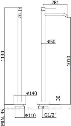 Смеситель для раковины Paffoni Light LIG031CR