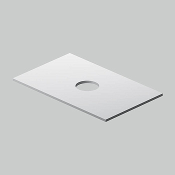 Столешница 80 см, белый матовый M8FST0800WM Столешница 80 см, белый матовый M8FST0800WM