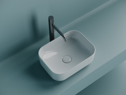 Умывальник чаша накладная прямоугольная Element 400*305*140мм Умывальник чаша накладная прямоугольная Element 400*305*140мм