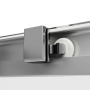W84G-403-12090-MТ Душевое ограждение Func Square Slide 120х90, мат Хром, прозрачное