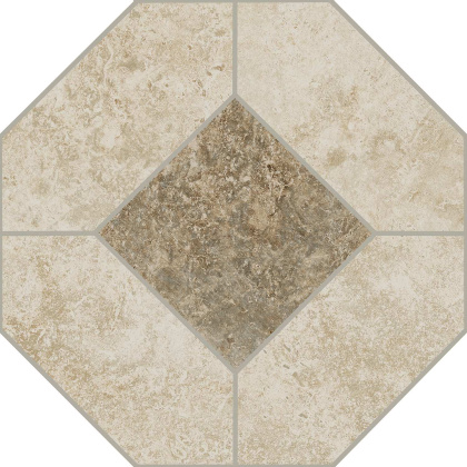 Брюссель бежевый светлый матовый 24x24x0,7