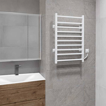 Полотенцесушитель электрический Vincea VTD-1LWE 50x80, белый, таймер Полотенцесушитель электрический Vincea VTD-1LWE 50x80, белый, таймер