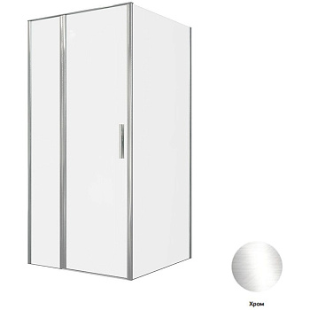 Душевой уголок Allen Brau Priority 100x100 3.31028.00 + 3.31046.00 хром