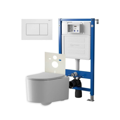 Сет: Система инсталляции Point Элемент для подвесного унитаза PN45120 + Клавиша смыва для инсталляции Point Ника, белая, PN44081W + Унитаз подвесной Point Веста безободковый, белый, сиденье дюропласт, микролифт, быстросъем. PN41701 Сет: Система инсталляции Point Элемент для подвесного унитаза PN45120 + Клавиша смыва для инсталляции Point Ника, белая, PN44081W + Унитаз подвесной Point Веста безободковый, белый, сиденье дюропласт, микролифт, быстросъем. PN41701