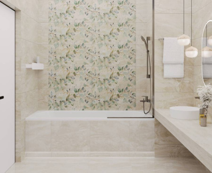 Поларис Плитка настенная бежевый рельеф 17-10-11-493 20х60