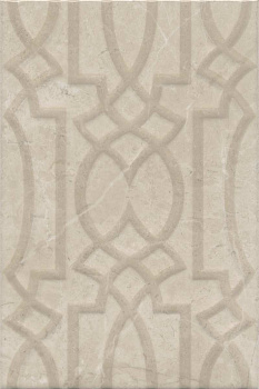 Плитка настенная 8317 Эль-Реаль бежевый структура 20*30*7.7 (23шт\1.38м2), м2