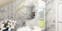 Мозаика Fontana Great Bonaparte серая 307см*271см*6мм (1уп/11шт), м2