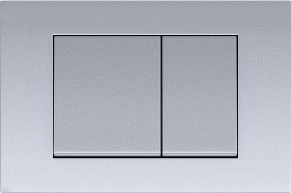 Панель смыва Aquatek Хром матовая (клавиши квадрат) KDI-0000011