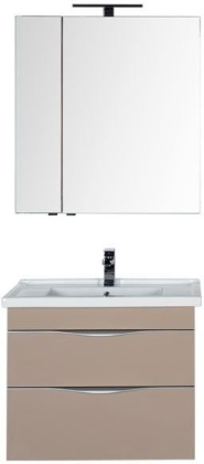 Мебель для ванной Aquanet Эвора 80 капучино Мебель для ванной Aquanet Эвора 80 капучино