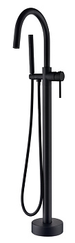 Смеситель напольный Uno BLACK Смеситель напольный Uno BLACK