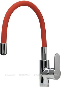 Смеситель для кухни Aquanet FF6239 красный Смеситель для кухни Aquanet FF6239 красный