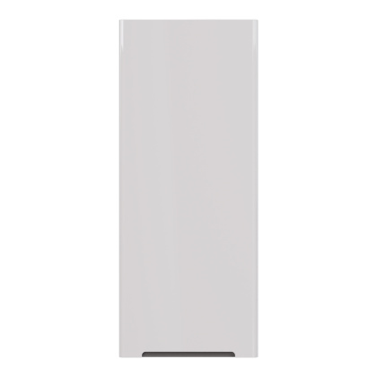 Полупенал Lemark BUNO 35см подвесной, 1 дверный, правый, цвет корпуса, фасада: Белый глянец