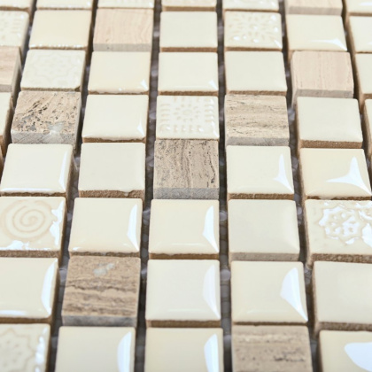 МОЗАИКА ICELAND BONAPARTE серый 30см*30см*8мм (1уп/11шт)0,99 м 2, м2