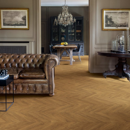 Ламинат Quick-step Castle CA4162 Castle Дуб горчичный (8мм/32кл/1,901м2) 1200*396, м2