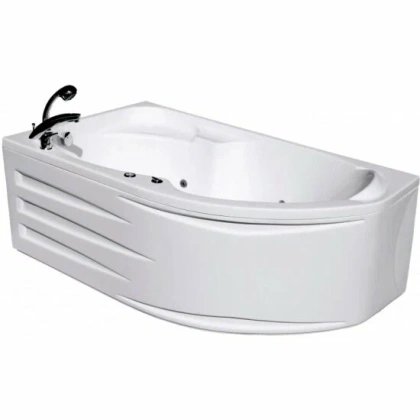 Акриловая ванна 1Marka Diana 160х100 левая на каркасе Акриловая ванна 1Marka Diana 160х100 левая на каркасе