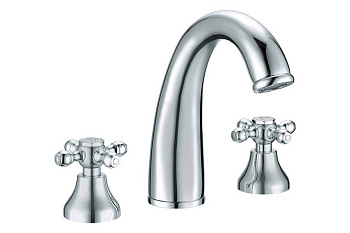Смеситель для раковины на 3 отверстия TRADIZIONALE CHROMO Смеситель для раковины на 3 отверстия TRADIZIONALE CHROMO