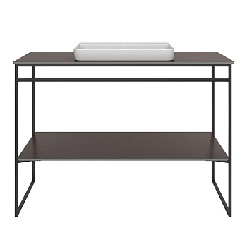 Металлическая структура PLAZA Next напольная 120, черная матовая PL.N.120.01\BLK.M