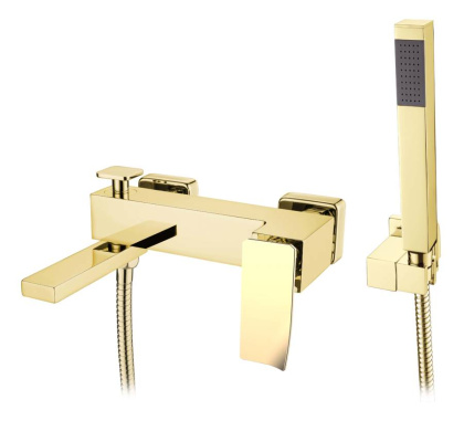 Смеситель для ванны Q GoldG.2_Комплект Смеситель для ванны Q GoldG.2_Комплект
