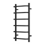 Полотенцесушитель электрический Point Ника PN08848B П6 400x800 диммер справа, черный Полотенцесушитель электрический Point Ника PN08848B П6 400x800 диммер справа, черный