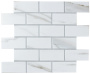 Мозаика Brick Calacatta Gold 4.5*9.5*6 28.8x29.2