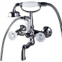 Смеситель для ванны(душевой комплект), Camelia хром_Комплект Смеситель для ванны(душевой комплект), Camelia хром_Комплект