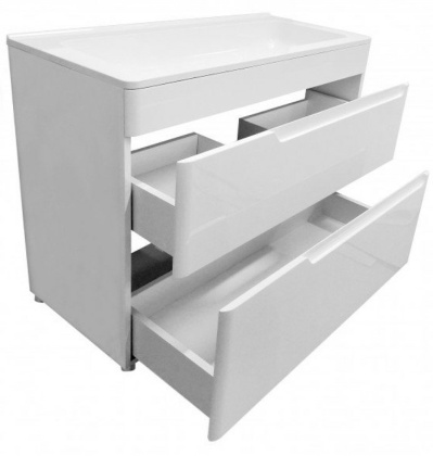 Комплект мебели Kare Luxe 800х450 напольный 2 ящика (ШхГхВ) 798х446х860