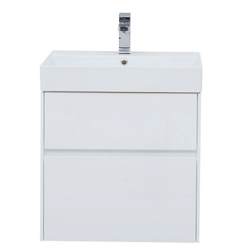 Тумба с раковиной Aquanet Бруклин 70 белый