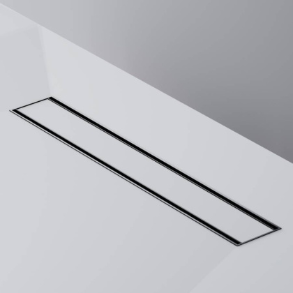 W02SC-U11-050-04BM PrimeFlow Трап для душа линейный универс затвор Tile 50см цвет черн мат