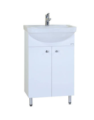 Тумба Onika Крит-Эко 52 напольная, белая, разборная (ум. Акватон 52)