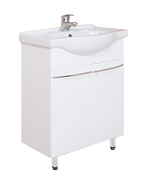 Тумба Onika Селигер 60 напольная, белая (ум. Селигер 60)