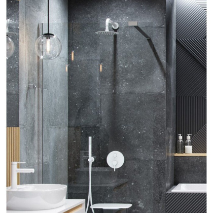 Система для душа скрытого монтажа EXCELLENT Pi AREX.SET.1245WH (белый мат)