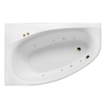 Ванна EXCELLENT Kameleon 170x110 (левая) "SOFT" (бронза) Ванна EXCELLENT Kameleon 170x110 (левая) "SOFT" (бронза)