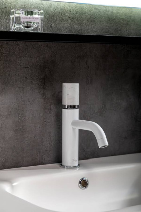 Смеситель STICK для умыв.низ. WHITE MRAMOR WHITE_Комплект Смеситель STICK для умыв.низ. WHITE MRAMOR WHITE_Комплект