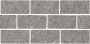 Бордюр Роверелла пепельный мозаичный  34,5х14,7