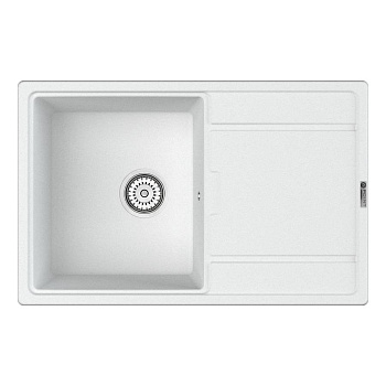 Мойка кухонная Point Лаура 78 PN3005W, белый