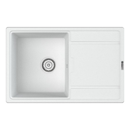 Мойка кухонная Point Лаура 78 PN3005W, белый