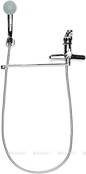 Смеситель для ванны OneLife P01-218cr с душ.набором, полимерный