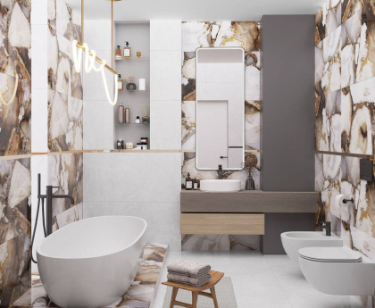 Керамогранит К19_3 Laparet Sirius Gold (60смх60смх9мм) (4шт_1,44м2) полированный, м2