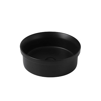 Раковина накладная ABBER Bequem AC2103MB черная матовая Раковина накладная ABBER Bequem AC2103MB черная матовая