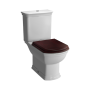 Комплект напольного унитаза Serenada с деревянной крышкой, механизм 3/6 л Комплект напольного унитаза Serenada с деревянной крышкой, механизм 3/6 л