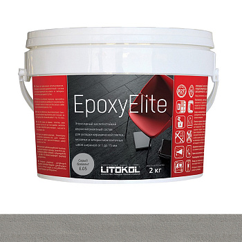 Затирка эпоксидная EPOXYELITE E.05 Серый базальт  2кг Затирка эпоксидная EPOXYELITE E.05 Серый базальт  2кг