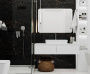 Nirvana Black Керамогранит черный 60x120 Полированный